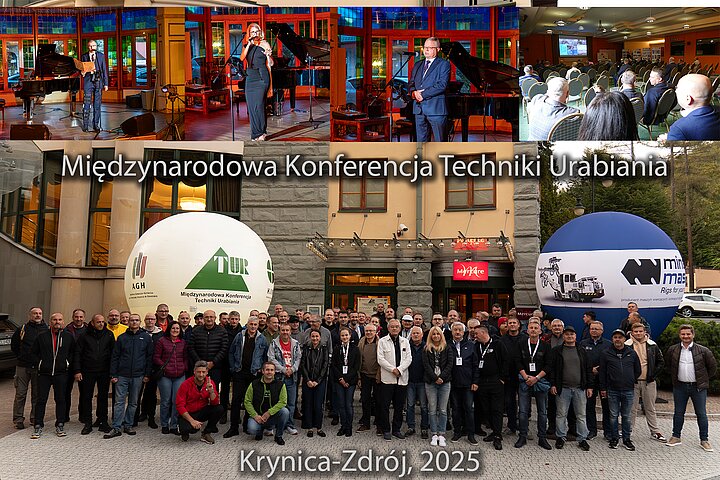 Zdjęcie z XIV Międzynarodowej Konferencji Techniki Urabiania '2025